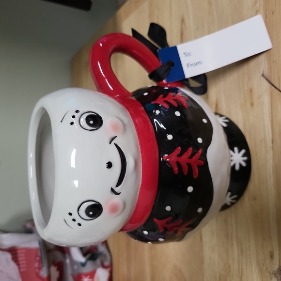 Johanna Parker Snowman Mug - Picture 1 of 4